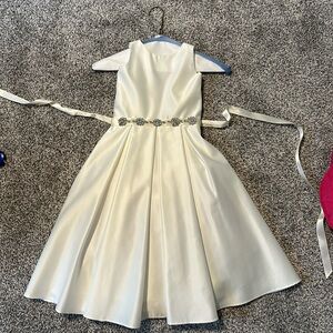 Rosebud flower girl dress ~ size 4